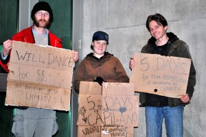 Students raise funds for homeless, ERICA TIMMERMAN PHOTO